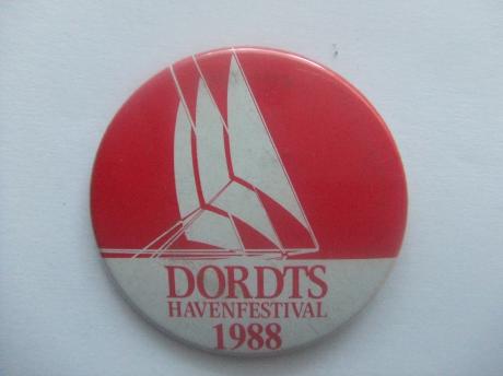Dordrecht Dordts havenfestival 1988 rood